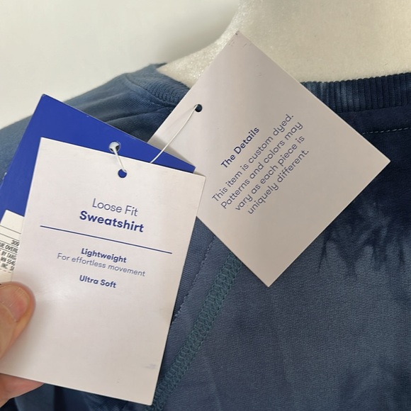 NWT Joy Lab Loose Fit Tie Dye Sweatshirt - Picture 6 of 9